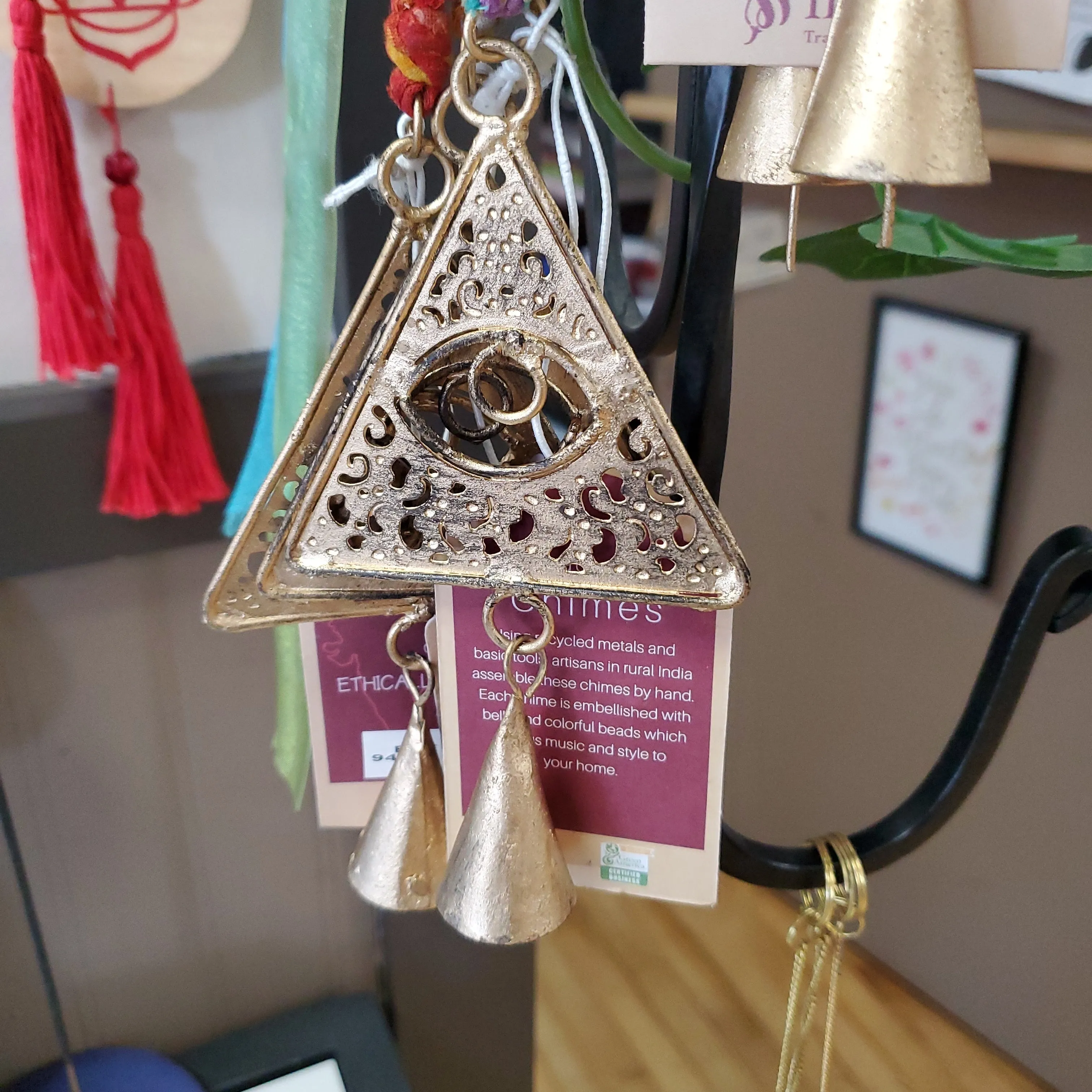 All Seeing Eye Wind Chime