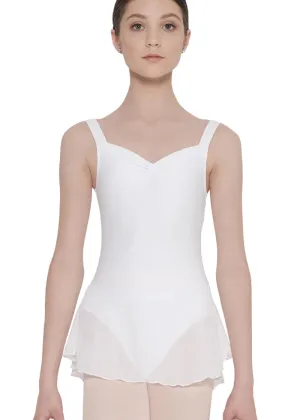 Balkala Pinch Front Tank Dress (White)