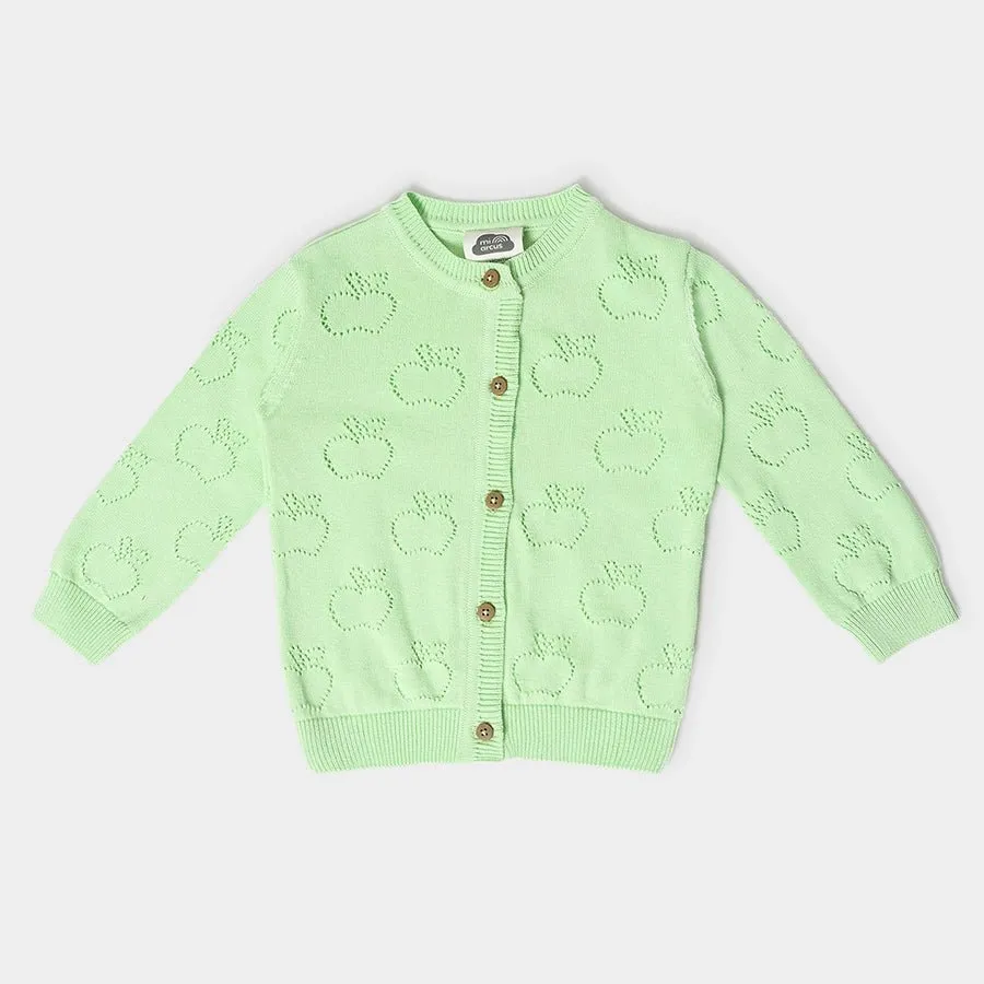 Farm Friends Knitted Cardigan for Kids