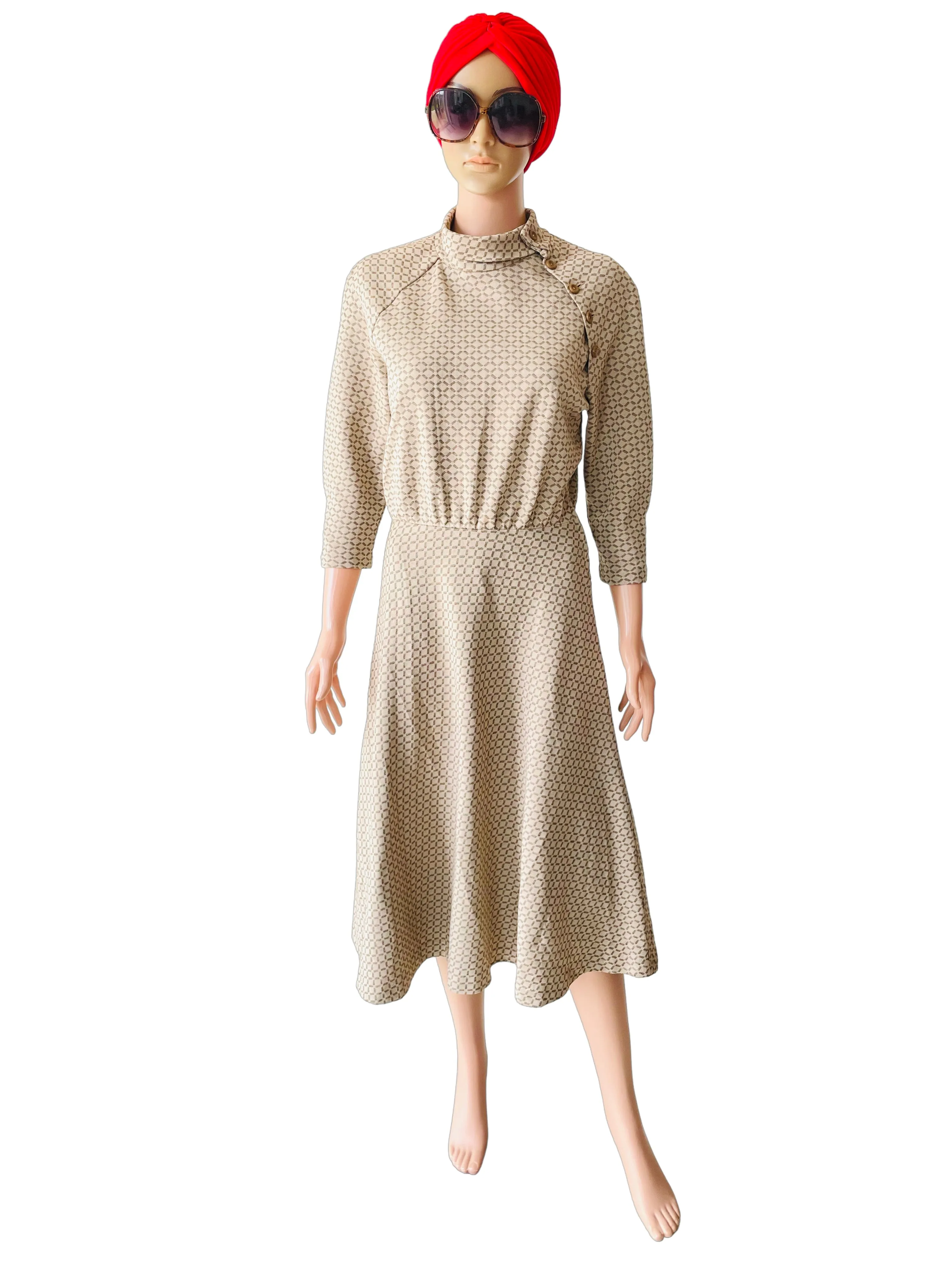 Vintage Land Girl Style Dress