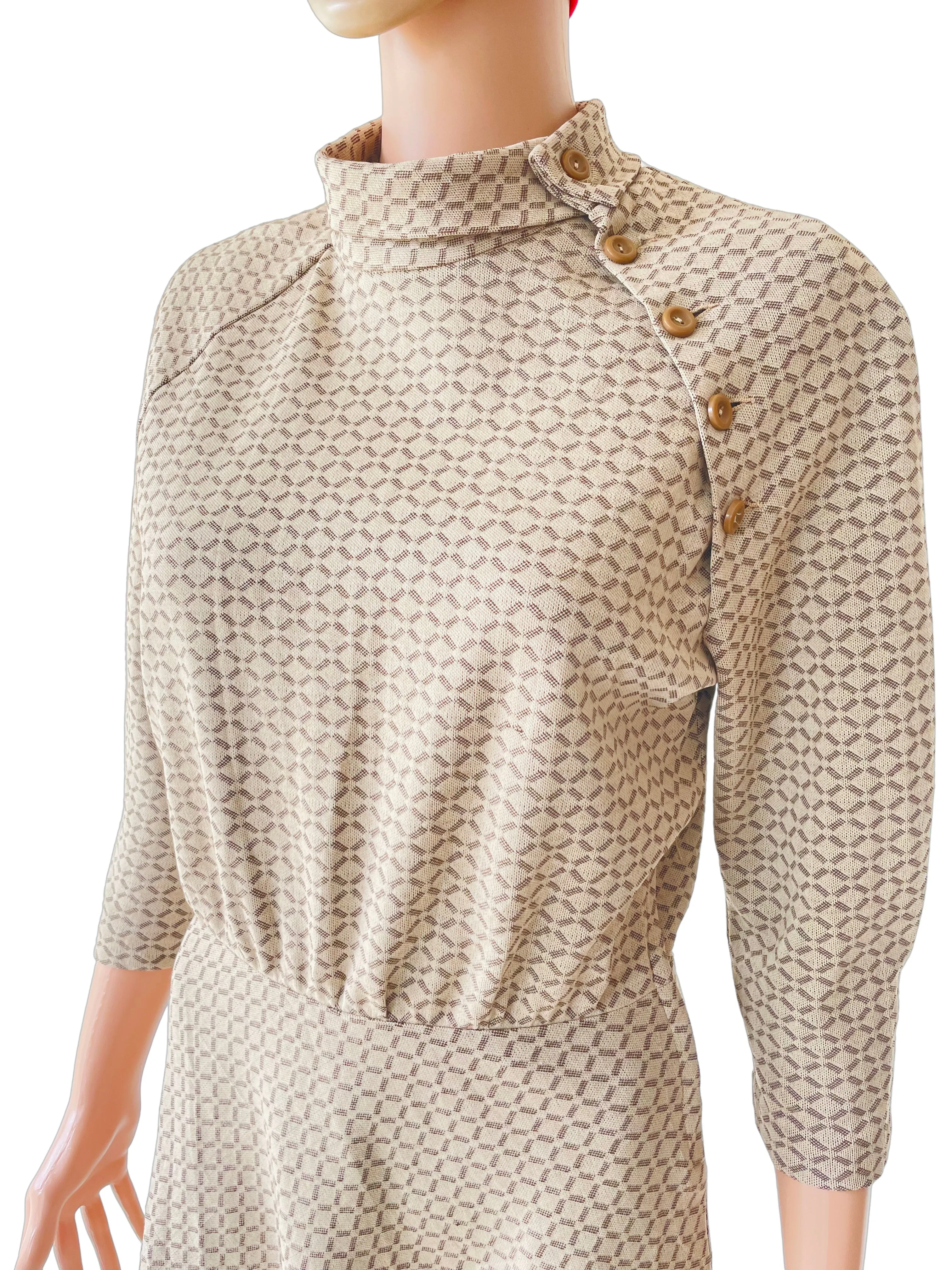 Vintage Land Girl Style Dress