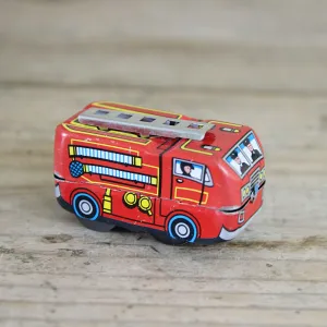 Wind-Up Toy Fire Engine