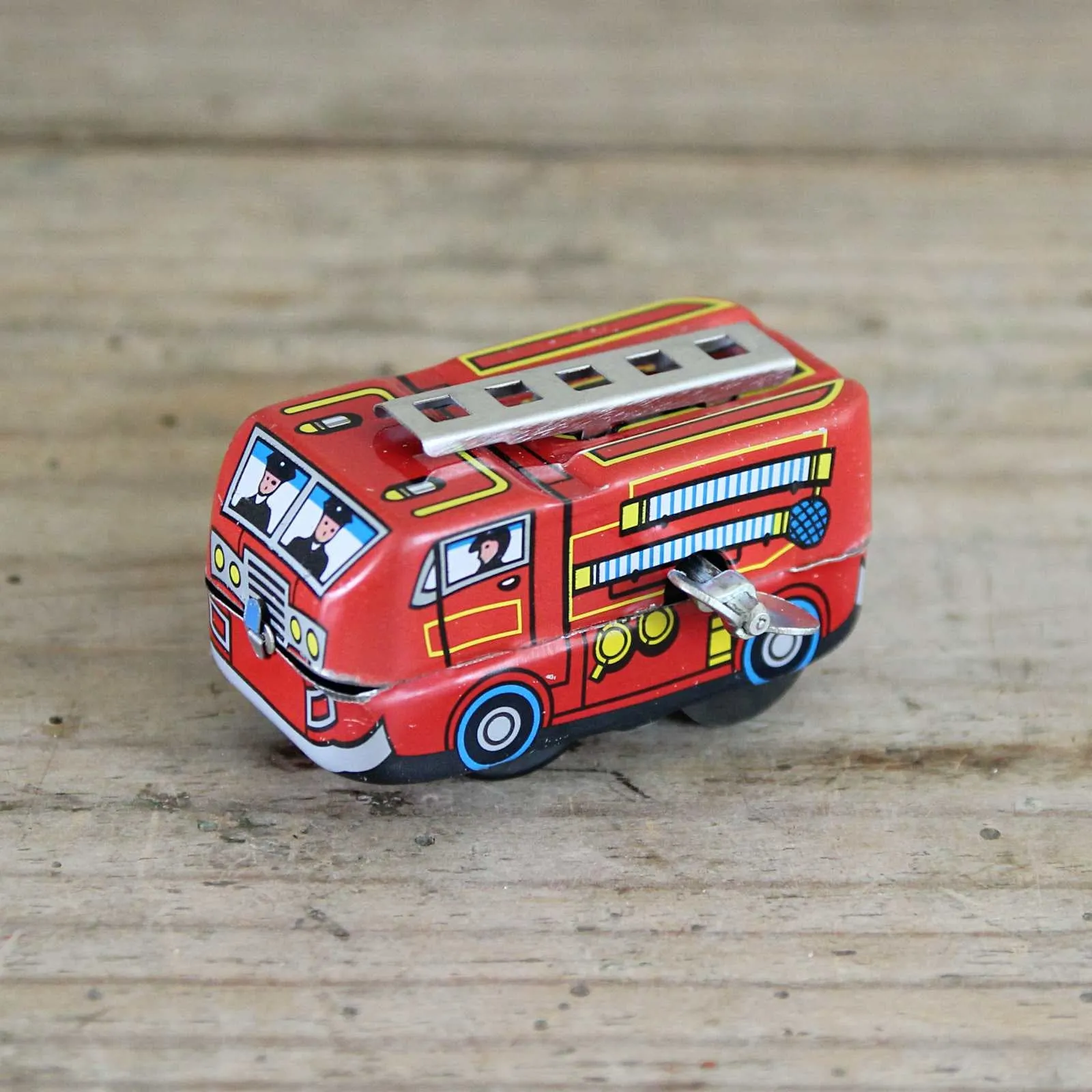 Wind-Up Toy Fire Engine