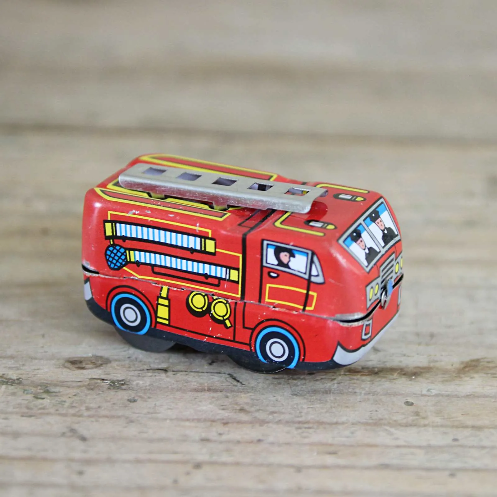 Wind-Up Toy Fire Engine
