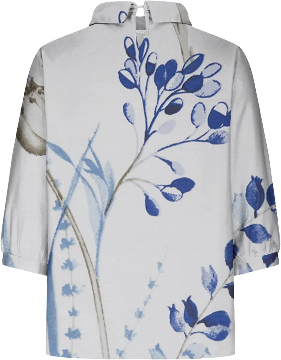 Womens Linen Tops Tops Summer Casual V Neck Tshirt Ladies 2024 Floral Print Daily Tees Tunic White Blouse for Women